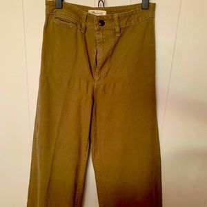 Madewell wide leg jeans